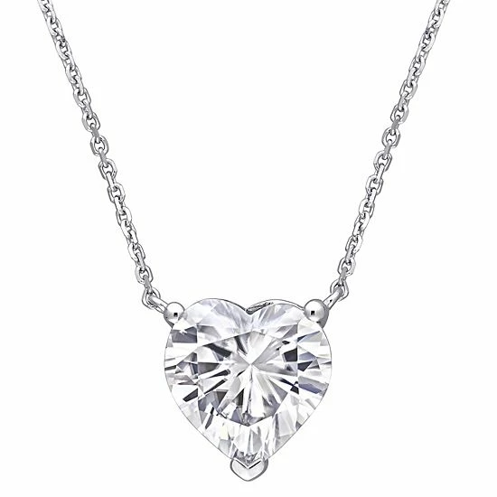 Best reviews of 😀 Stella Grace 14k White Gold Lab-Created Moissanite Heart Solitaire Pendant Necklace 🔥 3 Best reviews of 😀 Stella Grace 14k White Gold Lab-Created Moissanite Heart Solitaire Pendant Necklace 🔥