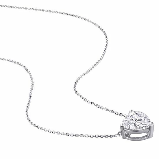 Best reviews of 😀 Stella Grace 14k White Gold Lab-Created Moissanite Heart Solitaire Pendant Necklace 🔥 4 Best reviews of 😀 Stella Grace 14k White Gold Lab-Created Moissanite Heart Solitaire Pendant Necklace 🔥 - Image 2