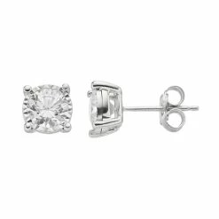 Wholesale 😀 Unbranded 1 1/2 Carat T.W. Diamond 14k White Gold Stud Earrings 😉