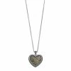 Deals ⭐ Lavish By TJM Sterling Silver Marcasite Pave Heart Pendant Necklace 🔥 -Valentine's Day Jewelry shop unnamed file 2224