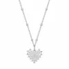 Wholesale 😉 Gemminded Sterling Silver White Topaz Heart Pendant Necklace 💯 -Valentine's Day Jewelry shop unnamed file 2257