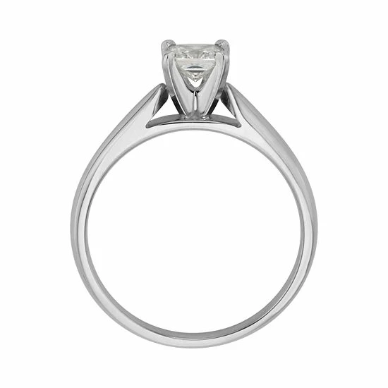 Buy ๐ฅ The Regal Collection Princess-Cut IGL Certified Diamond Solitaire Engagement Ring In 14k White Gold โญ 4 Buy ๐ฅ The Regal Collection Princess-Cut IGL Certified Diamond Solitaire Engagement Ring In 14k White Gold โญ - Image 2