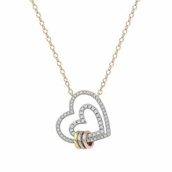 New ๐ฅ DeCouer Tri-Tone 1/4 Carat T.W. Diamond Double Heart Necklace Silver Tone ๐ 17 New ๐ฅ DeCouer Tri-Tone 1/4 Carat T.W. Diamond Double Heart Necklace Silver Tone ๐ -Valentine's Day Jewelry shop unnamed file 2302