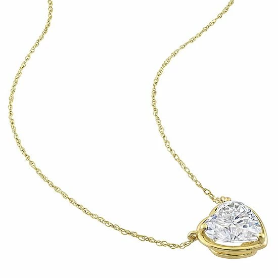 Cheap โญ Stella Grace 10k Gold 2 Carat T.W. Lab-Created Moissanite Heart Pendant Necklace ๐ 4 Cheap โญ Stella Grace 10k Gold 2 Carat T.W. Lab-Created Moissanite Heart Pendant Necklace ๐ - Image 2