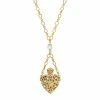 Top 10 🛒 1928 14k Gold-Dipped Crystal Filigree Heart With Glass Vial Necklace ⭐ -Valentine's Day Jewelry shop unnamed file 2425