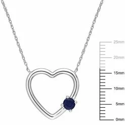 Outlet ๐ Stella Grace 10k White Gold Sapphire Open Heart Pendant Necklace ๐ 10 Outlet ๐ Stella Grace 10k White Gold Sapphire Open Heart Pendant Necklace ๐ -Valentine's Day Jewelry shop unnamed file 2441