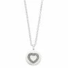 Coupon 👏 Lavish By TJM Sterling Silver Heart Disc Pendant Necklace 🛒 -Valentine's Day Jewelry shop unnamed file 2456