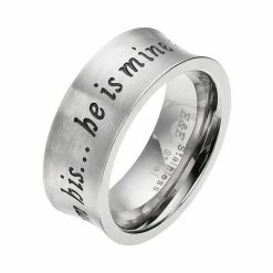 Cheap β€οΈ Stainless Steel "He Is Mine, I Am His" Ring π 5 Cheap β€οΈ Stainless Steel "He Is Mine, I Am His" Ring π -Valentine's Day Jewelry shop unnamed file 2481