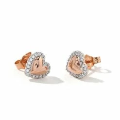 Cheap 🛒 DeCouer Sterling Silver 1/6 Carat T.W. Diamond Halo Heart Stud Earrings Silver Tone 🤩 10 Cheap 🛒 DeCouer Sterling Silver 1/6 Carat T.W. Diamond Halo Heart Stud Earrings Silver Tone 🤩 -Valentine's Day Jewelry shop unnamed file 2488