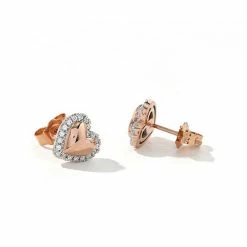 Cheap 🛒 DeCouer Sterling Silver 1/6 Carat T.W. Diamond Halo Heart Stud Earrings Silver Tone 🤩 11 Cheap 🛒 DeCouer Sterling Silver 1/6 Carat T.W. Diamond Halo Heart Stud Earrings Silver Tone 🤩 -Valentine's Day Jewelry shop unnamed file 2489