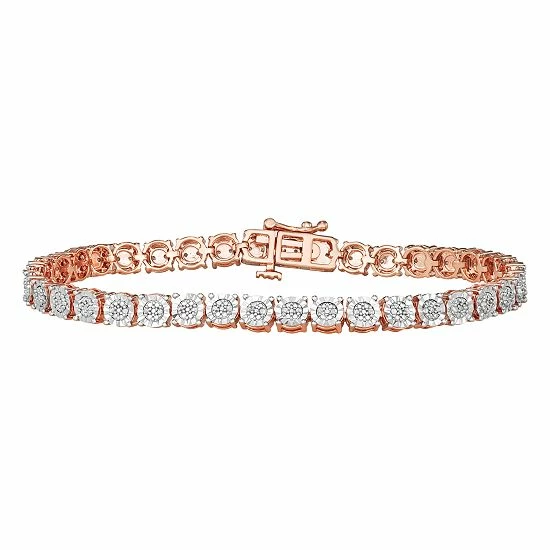 Best Pirce 🛒 Unbranded Sterling Silver 1/4 Carat T.W. Diamond Tennis Bracelet 😀 5 Best Pirce 🛒 Unbranded Sterling Silver 1/4 Carat T.W. Diamond Tennis Bracelet 😀 - Image 3