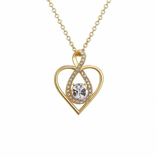 New ๐ Brilliance Crystal Accent Infinity Heart Pendant Necklace ๐ 4 New ๐ Brilliance Crystal Accent Infinity Heart Pendant Necklace ๐ - Image 2