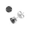 Discount 😉 10k White Gold 1/4-ct. T.W. Round-Cut Black Diamond Stud Earrings 😀 -Valentine's Day Jewelry shop unnamed file 2573