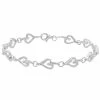 Coupon 😀 Unbranded Sterling Silver Diamond Accent Heart Link Bracelet 🌟 -Valentine's Day Jewelry shop unnamed file 2584