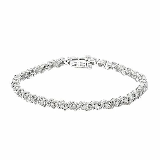 Flash Sale β Unbranded 1/2 Carat T.W. Diamond Fashion Bracelet Silver Tone π 5 Flash Sale β Unbranded 1/2 Carat T.W. Diamond Fashion Bracelet Silver Tone π - Image 3