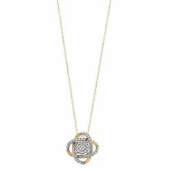 Brand new ⌛ Unbranded 1/4 Carat T.W Diamond Fashion Pendant Necklace Sterling Silver 👍 -Valentine's Day Jewelry shop unnamed file 351