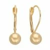 Outlet 🔔 Everlasting Gold 10k Gold Ball Drop Earrings ⭐