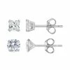 Cheapest 🧨 Taylor Grace 10k Gold 4 Mm Square & 5 Mm Round Cubic Zirconia Earring Set 😍