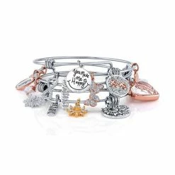 Cheap 👏 Love This Life® "Besties" Butterfly & Infinity Crystal Charm Bangle Bracelet ✨ -Valentine's Day Jewelry shop unnamed file 417