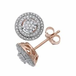 Cheapest ⭐ Unbranded 1/10 Carat T.W Diamond Fashion Earrings White 💯 -Valentine's Day Jewelry shop unnamed file 43