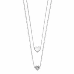 Top 10 😍 LC Lauren Conrad Layered Heart Necklace 🧨