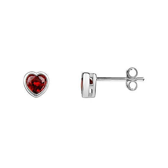 Cheapest π L.O.L. Surprise! Lola Sterling Silver Red Cubic Zirconia Heart Stud Earrings β€οΈ 3 Cheapest π L.O.L. Surprise! Lola Sterling Silver Red Cubic Zirconia Heart Stud Earrings β€οΈ