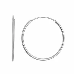 Brand new 👏 Taylor Grace 10k Gold 20 Mm Endless Hoop Earrings ⭐ -Valentine's Day Jewelry shop unnamed file 502