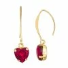 Cheap 👏 Nine West Gold Tone Red Crystal Heart Drop Earrings 😀 2 Cheap 👏 Nine West Gold Tone Red Crystal Heart Drop Earrings 😀 -Valentine's Day Jewelry shop unnamed file 533