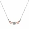 Cheap ⌛ LC Lauren Conrad Two Tone Triple Heart Necklace 😍 -Valentine's Day Jewelry shop unnamed file 553