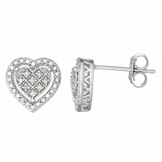 Best reviews of 𧨠Unbranded Sterling Silver 1/10 Carat T.W. Diamond Heart Stud Earrings π 5 Best reviews of 𧨠Unbranded Sterling Silver 1/10 Carat T.W. Diamond Heart Stud Earrings π - Image 3