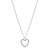 Cheapest ❤️ LC Lauren Conrad Large Pave Open Heart Necklace 👏 -Valentine's Day Jewelry shop unnamed file 654