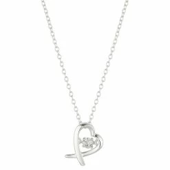 Coupon 😀 Love This Life® Sterling Silver Heart Necklace 🤩