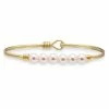 Cheapest 🔔 Luca & Danni Luca + Danni Simulated Pearl Bangle Bracelet In Baby Pink Silver Tone ✨ -Valentine's Day Jewelry shop unnamed file 695