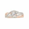 Top 10 ❤️ Unbranded 1/4 Carat T.W Diamond Fashion Ring Rose Tone 🎉 -Valentine's Day Jewelry shop unnamed file 73