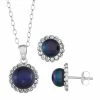Budget 👏 Unbranded Sterling Silver Black Pearl Halo Earring & Pendant Necklace Set 🤩 1 Budget 👏 Unbranded Sterling Silver Black Pearl Halo Earring & Pendant Necklace Set 🤩 -Valentine's Day Jewelry shop unnamed file 762