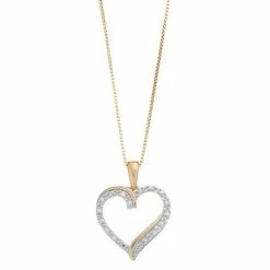 Cheapest ❤️ Delicate Diamonds Sterling Silver 1/10 Carat T.W. Diamond Open Heart Pendant Necklace 🥰 13 Cheapest ❤️ Delicate Diamonds Sterling Silver 1/10 Carat T.W. Diamond Open Heart Pendant Necklace 🥰 -Valentine's Day Jewelry shop unnamed file 782