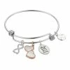Coupon 🌟 Love This Life® Stainless Steel Crystal Accent Infinity & Double Heart Bangle Bracelet 👍 -Valentine's Day Jewelry shop unnamed file 812
