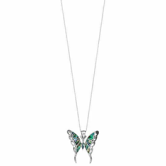 Budget ๐งจ Vinyl Records Sterling Silver Abalone Butterfly Pendant Necklace ๐ฅฐ 3 Budget ๐งจ Vinyl Records Sterling Silver Abalone Butterfly Pendant Necklace ๐ฅฐ