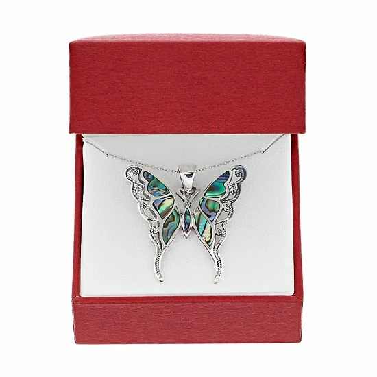 Budget ๐งจ Vinyl Records Sterling Silver Abalone Butterfly Pendant Necklace ๐ฅฐ 5 Budget ๐งจ Vinyl Records Sterling Silver Abalone Butterfly Pendant Necklace ๐ฅฐ - Image 3