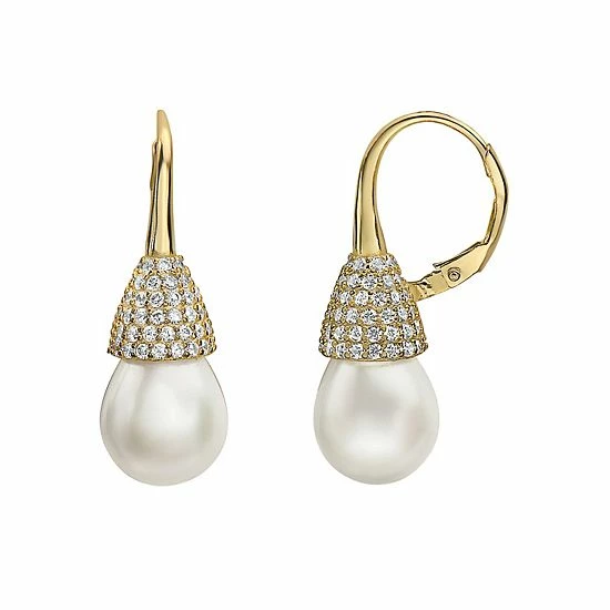 Flash Sale ๐ Unbranded 14k Gold Over Sterling Silver Freshwater Cultured Pearl Drop Earrings ๐ 3 Flash Sale ๐ Unbranded 14k Gold Over Sterling Silver Freshwater Cultured Pearl Drop Earrings ๐